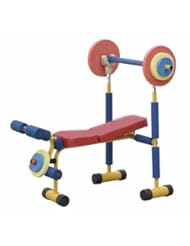Baby Product: Redmon Fun and Fitness Exercise Equipment for Kids - Weight Bench Set - RedmonUSA