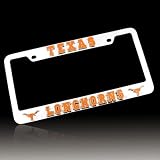 Univ. of Texas Longhorns 3D Chrome License Frame