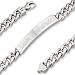 Schmuck-Pur Massives Edelstahl ID-Herren-Armband hochglanz 8mm mit Gravur