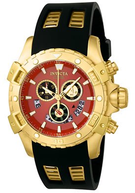 Invicta Men's 6324 Specialty Collection Chronograph Black Rubber Watch
