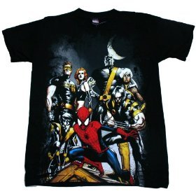 X-Men T-Shirts: Spiderman and the X-Men X-Men T-Shirts: Spiderman and the X-Men
