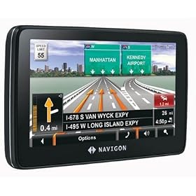 Navigon 7200T 4.3-Inch Portable GPS Navigation with Bluetooth, Text-to-Speech, and Free Traffic Alerts (Factory Refurbished)