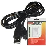 HQRP USB Cable / Cord compatible with FujiFilm Finepix S2950 S2990 S3200 S3 ....