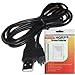 HQRP USB Cable/Cord compatible with FujiFilm Finepix AX200 AX205 AX210 AX235 AX240 AX245w AX250 Digital Camera plus HQRP LCD Screen Protector