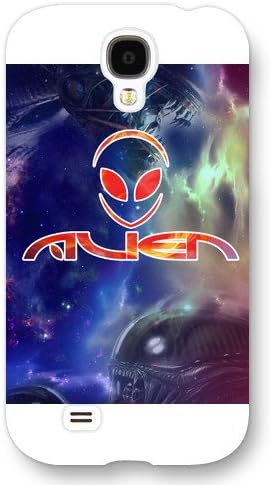 Customerized Samsung Galaxy S4 Case Emily House Neverfade Scratch-free Compatible Case,Hollywood Famous Science Fiction Film,Thriller Alien MTM Material for S4,5.0inch¡ªWhite