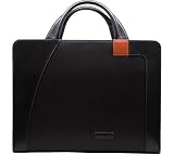 Aaron Irvin Double Zip Microfiber Brief Computer Case