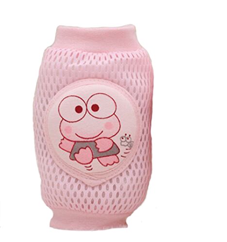 Find Discount Blackcell Infant Toddler Baby Knee Pad Crawling Safety Protector (Frog pink)