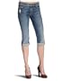 7 For All Mankind Women's Josefina Skinny Fit Jean,Destroyed Adara Blue,25