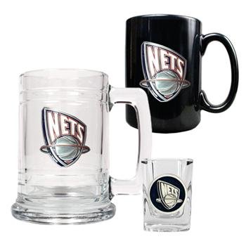 New Jersey Nets NBA Beer Tankard & Shot Glass