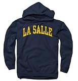 La Salle Explorers Navy Arch Hooded Sweatshirt
