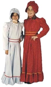 Child Pioneer Girl Costume Size Large (11-12)