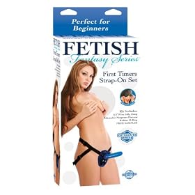 Fetish Fantasy First Timers Strap On Set, Blue