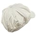 e4Hats.com Cotton Elastic Newsboy Cap-White M-L