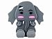 Cute 3D Cartoon Elephant Silicone Case Cover Skin for iPhone 4 4S Gray