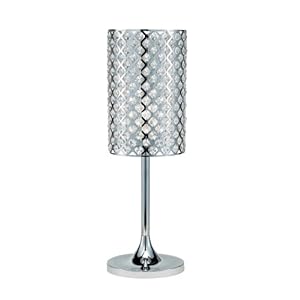 Adesso Bling Table Lamp Chrome