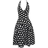 Hell Bunny - Polka Dot Print 50s Style Dress