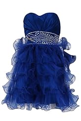 2014 Organza/Taffeta Short   Dress With Ruffles