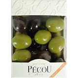 Dragées Pecou Chocolate Nougatine Olives In Box 140 gr