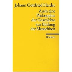 Auch eine Philosophie der Geschichte zur Bildung der Menschheit
