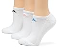 adidas Women's No Show Socks, 6-Pack