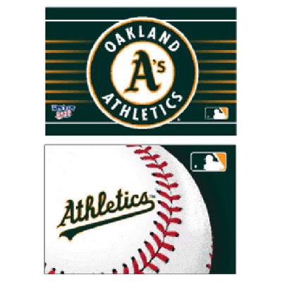 OAKLAND ATHLETICS OFFICIAL LOGO MAGNET 2 PACK