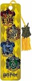 House Crests - Harry Potter - Gryffindor Hufflepuff Ravenclaw SlytherinCollectors Beaded Bookmark