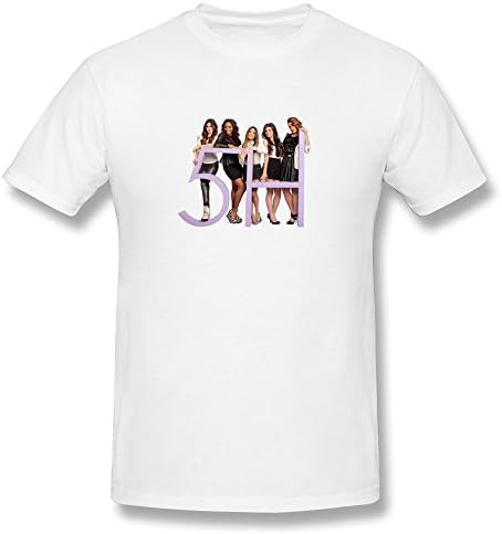 Huizhiyuan Men's Fifth Harmony T Shirts X-Small White