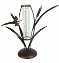 Toland Home Garden 210603 Cattail Rain Gauge