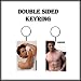 ROBERT PATTINSON DOUBLE SIDED KEYRING 002