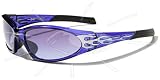 Lunettes de Soleil - X-LOOP &reg; XL 123 - Bleu / Lila