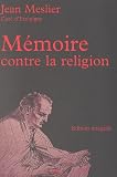 M�moire contre la religion