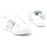 DC Women's Pure Se Wrapped Cup Sneaker,White/White/Blue,6.5 M