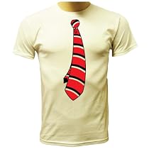 Fake Tie T-shirt, NeckTie T-shirt, Hilarious Funny Gag T-shirt