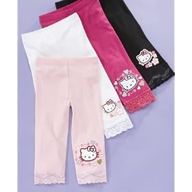 Hello Kitty Little Girl Sugar Glitter Legging