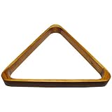 Deluxe Wood Pool Ball Triangle, Oak