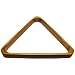 Sporting Goods : Deluxe Wood Pool Ball Triangle, Oak