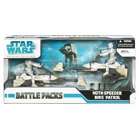 Star Wars 3.75 Inch Scale Battle Pack - Episode V: Hoth Spiker Bike Patrol by Hasbro