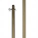 Deluxe U.S. Flag Presentation Set with 8' Pole, Stand and Eagle Top Ornament Included