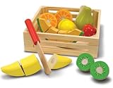 kids and infants educational toys item: Cutting Fruit Crate
