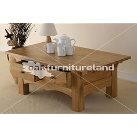Cairo Solid Oak Coffee Table