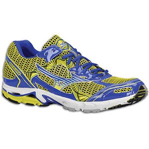 Mizuno Men's Wave Elixir 6 Running Shoe,Surf the Web/Lime Punch,13 M US Mizuno Men's Wave Elixir 6 Running Shoe