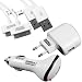 mumbi 4-in-1 Zubeh�rset f�r Apple iPhone/iPod (1 x USB Netzteil Ladeger�t, 1 x KFZ Ladekabel, 2 x USB Datenkabel)