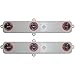 Pair Set Taillight Tail Lamp Connector Plate Circuit Boards Replacement for Dodge Pickup Truck 55077343AD CH2817101