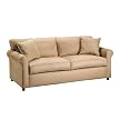 Canyon Microsuede Sleeper Sofa - Khaki (Queen)