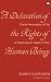 A Declaration of the Rights of Human Beings: On the Sovereignty of Life as Surpassing...