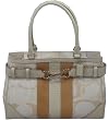 COACH Hampton Optic Signature Medium Carryall - F 13337 White
