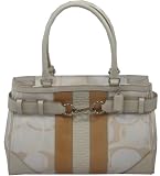 COACH Hampton Optic Signature Medium Carryall