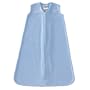 HALO SleepSack Micro-Fleece Wearable Blanket, Baby Blue, Medium