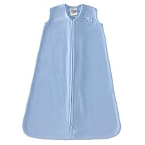 HALO SleepSack Micro-Fleece Wearable Blanket, Baby Blue, Small