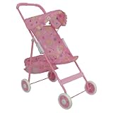 Pink Umbrella Doll Stroller for Baby Dolls